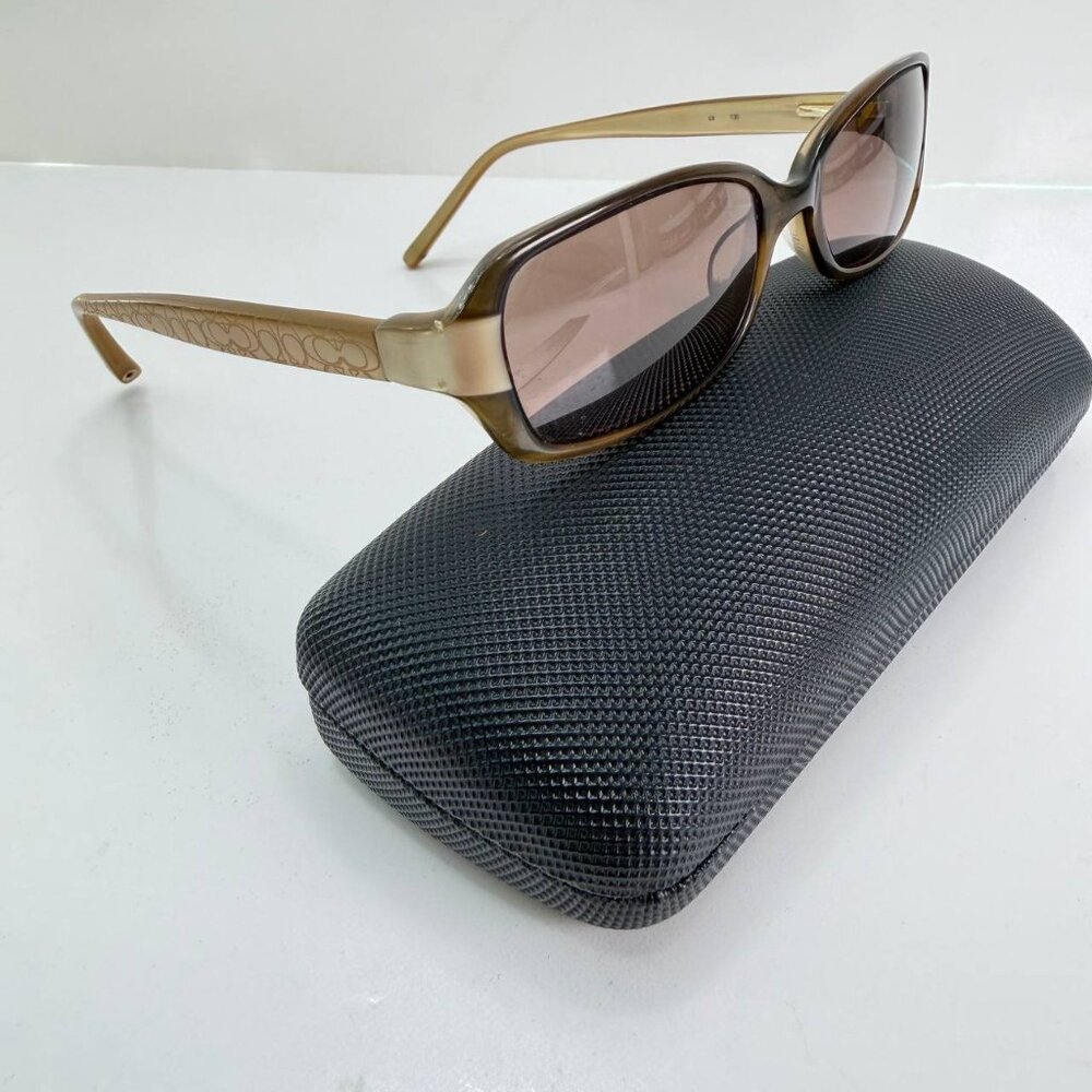 Coach Abbi (544) Olive – Rectangular Sunglasses